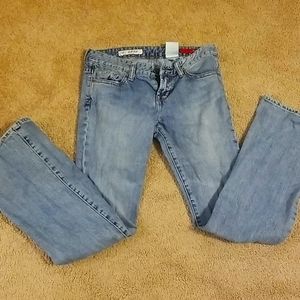 Express slim low rise jeans size 2